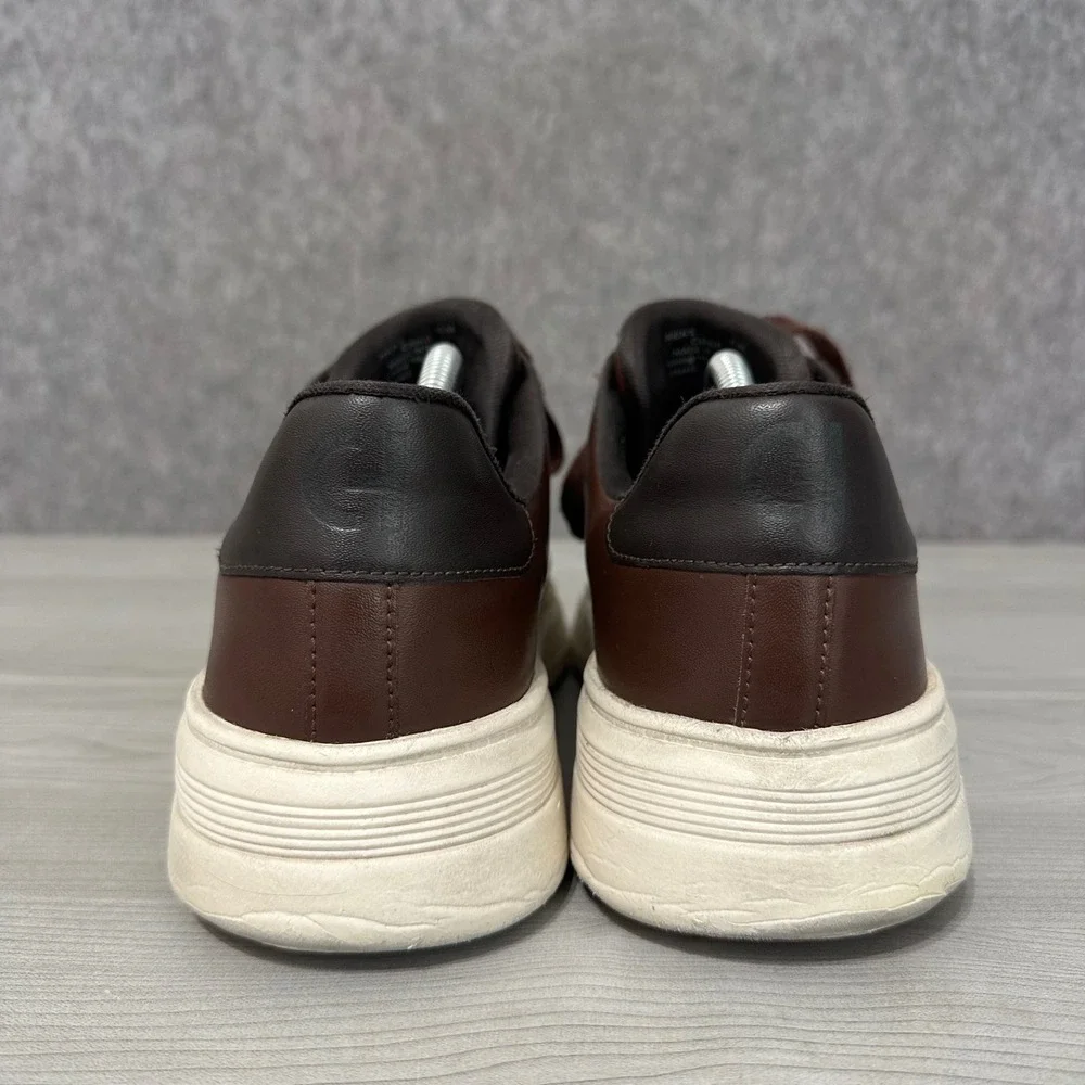Cole Haan Grand Crosscourt Premier Mens Size 11 Brown Leather Sneakers‎ C35831